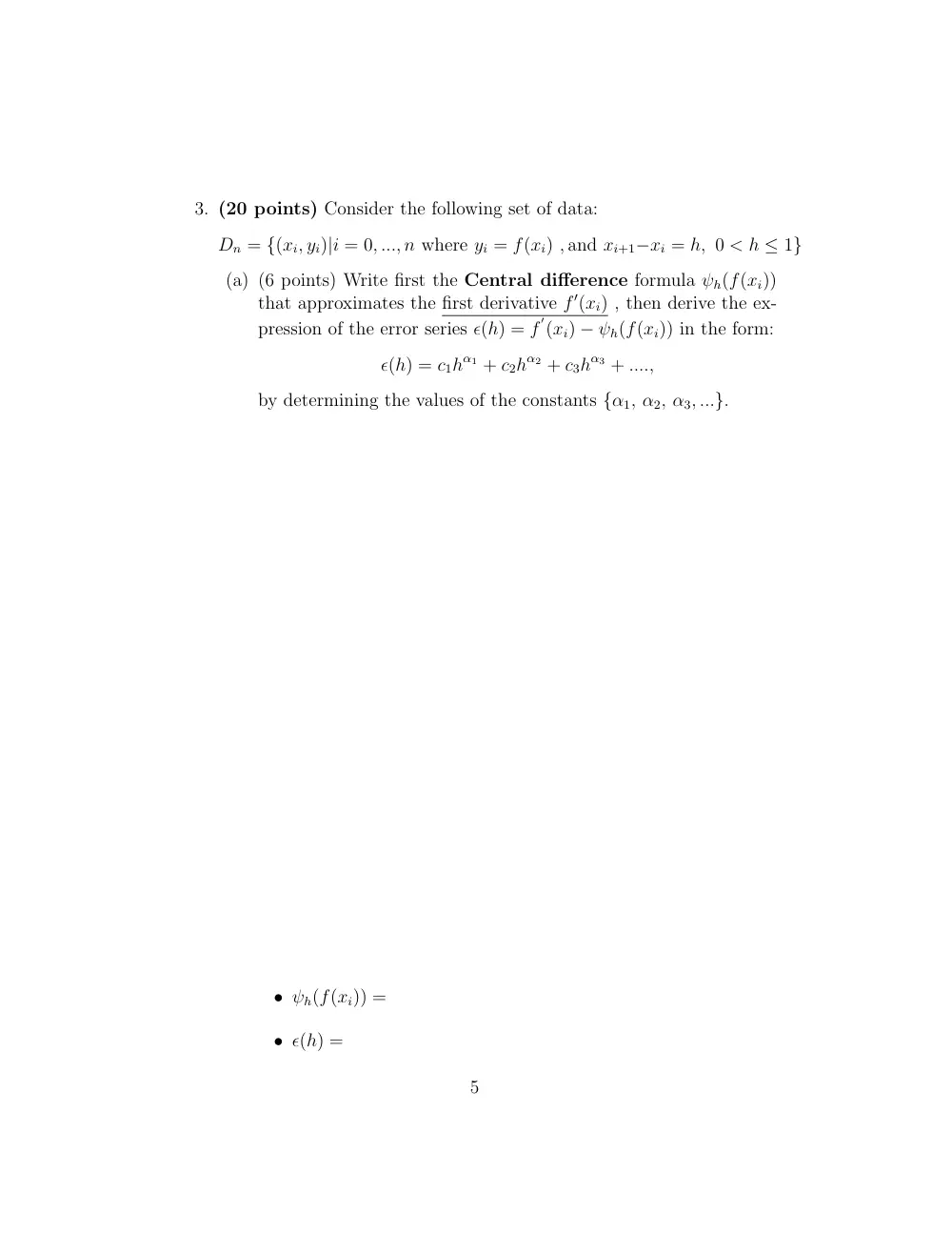 MATH 251 Final Without Solution, Spring 2011, page 5