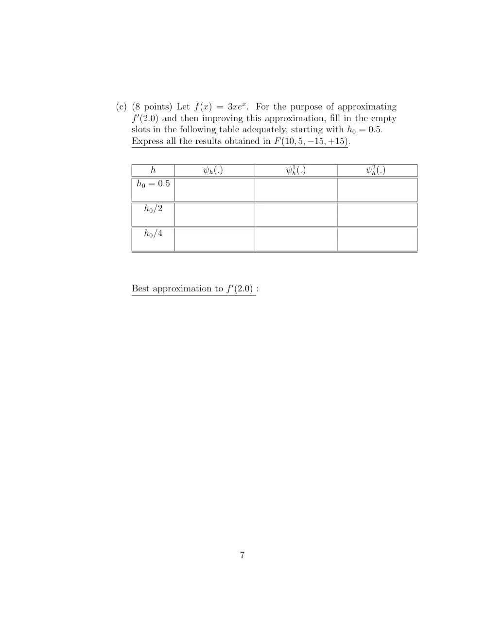 MATH 251 Final Without Solution, Spring 2011, page 7