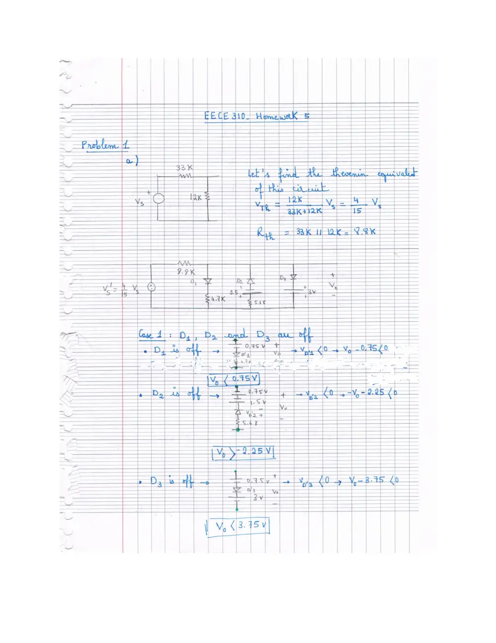 EECE 310 Homework 5 Solution, Fall 2011, page 1