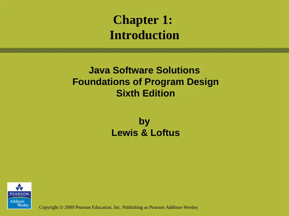 CSC 243 Chapter 1, Fall 2012, page 1