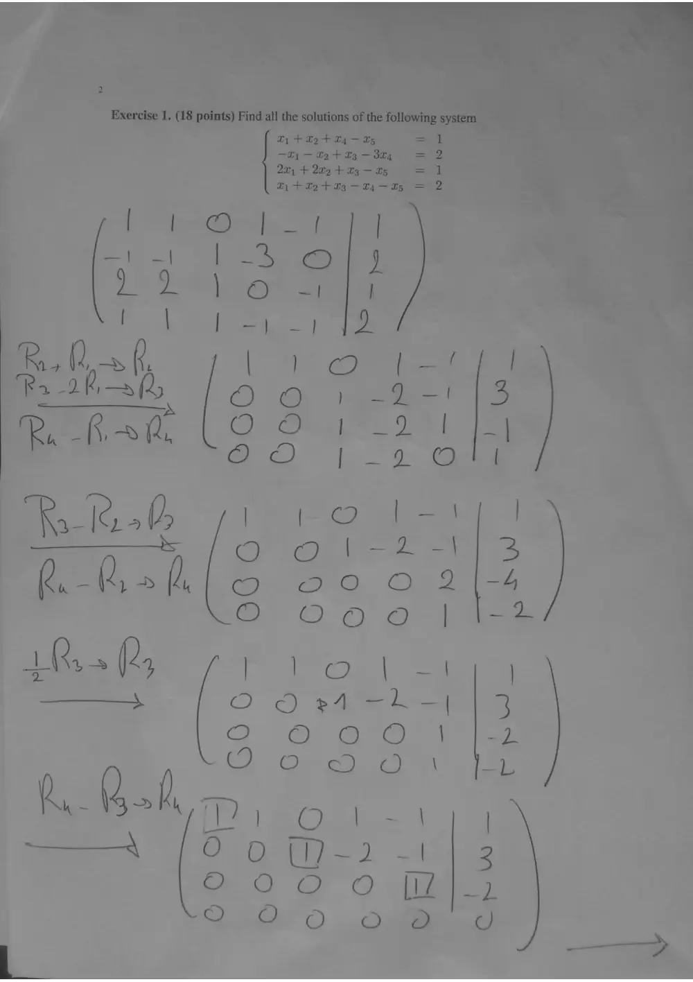 MATH 218 Exam 1, Spring 2016, page 2