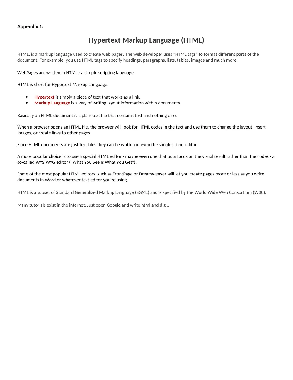 EECE 433 Notes Asp.net Tutorial, Spring 2012, page 1
