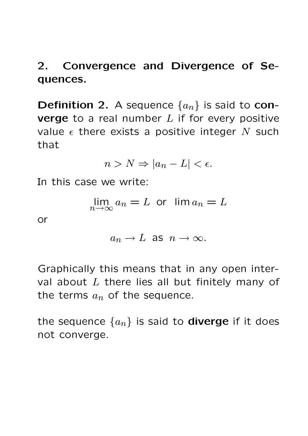 MATH 201 Chapter 11 Summary with Examples, Fall 2011, page 6