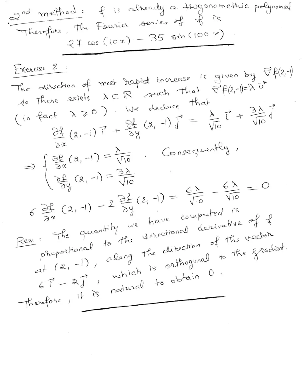 MATH 201 Exam 2, Fall 2014, page 2