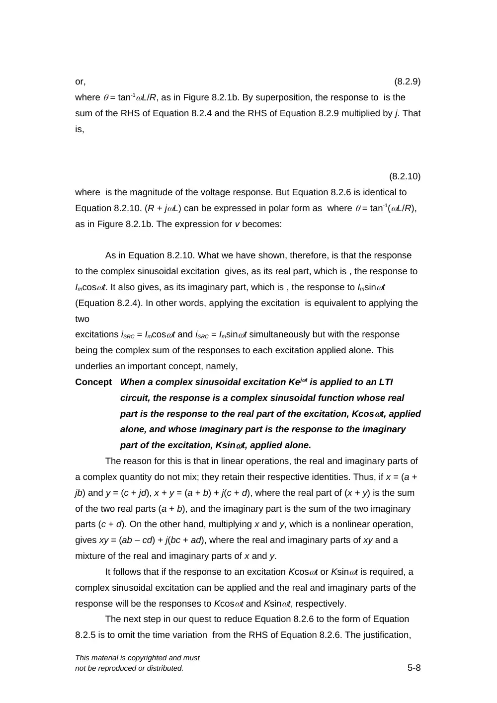 EECE 210 Chapter Uploading Chapter 08 Sinusoidal Steady, Spring 2015, page 5