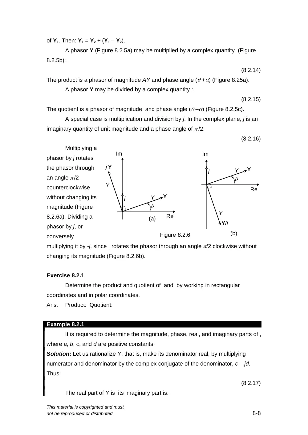 EECE 210 Chapter Uploading Chapter 08 Sinusoidal Steady, Spring 2015, page 8