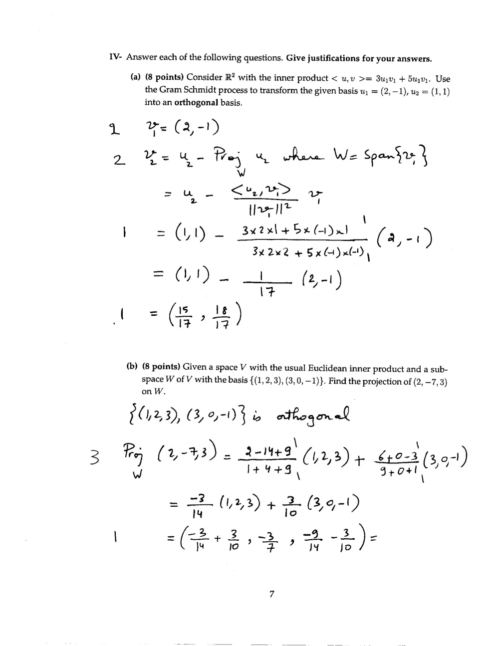 MATH 218 Final with Solution, Spring 2017, page 7