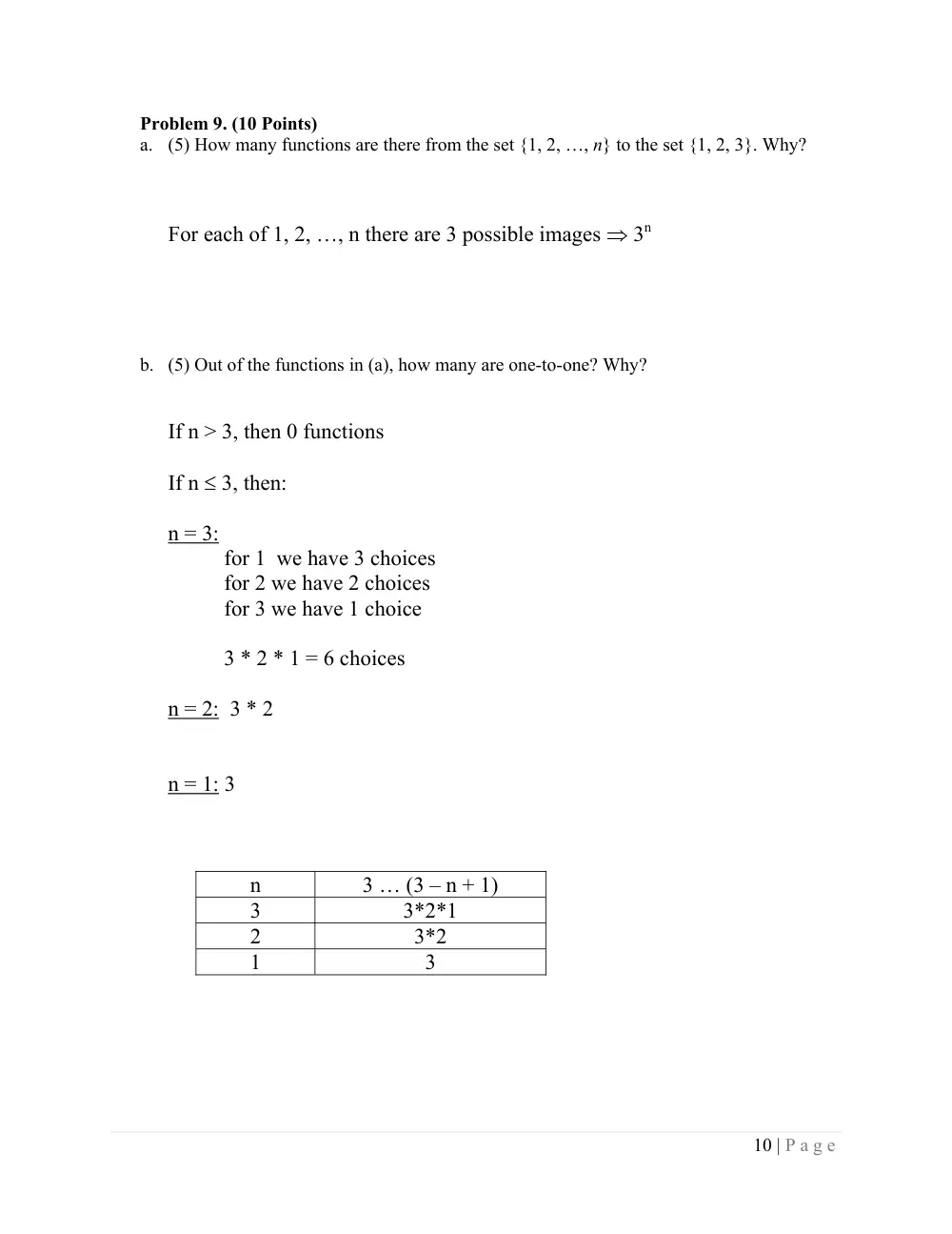 CMPS 211 Exam 2 Sample with Solution, Fall 2010, page 10