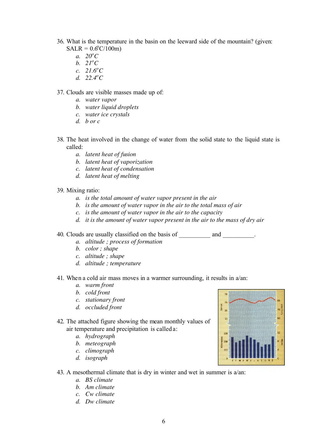GEOL 102 Final, Fall 2005, page 6