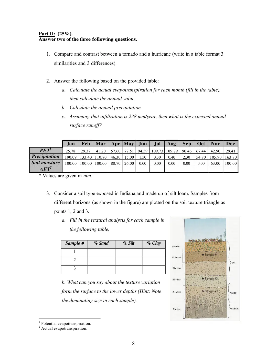 GEOL 102 Final, Fall 2005, page 8