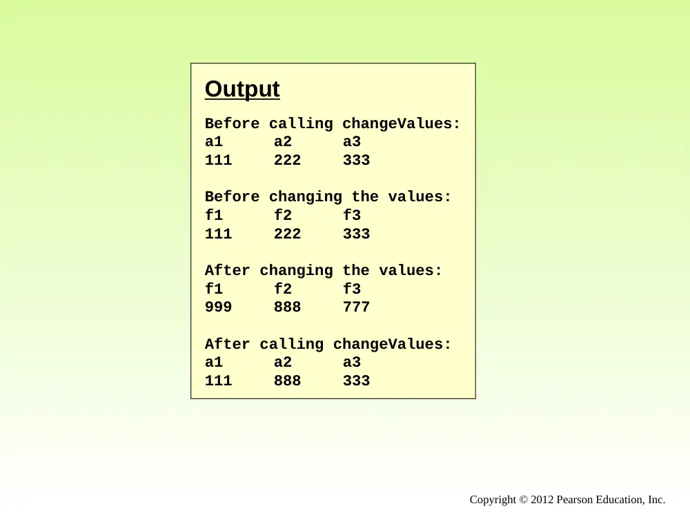 CSC 243 Chapter 7 Object Oriented Design, Fall 2014, page 10