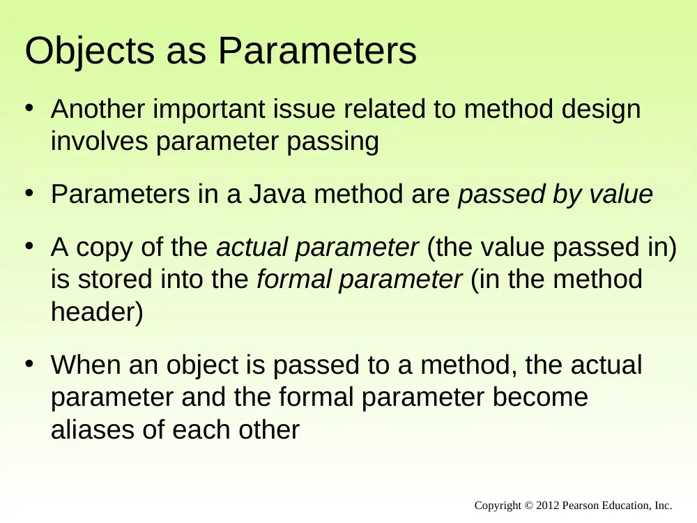 CSC 243 Chapter 7 Object Oriented Design, Fall 2014, page 3