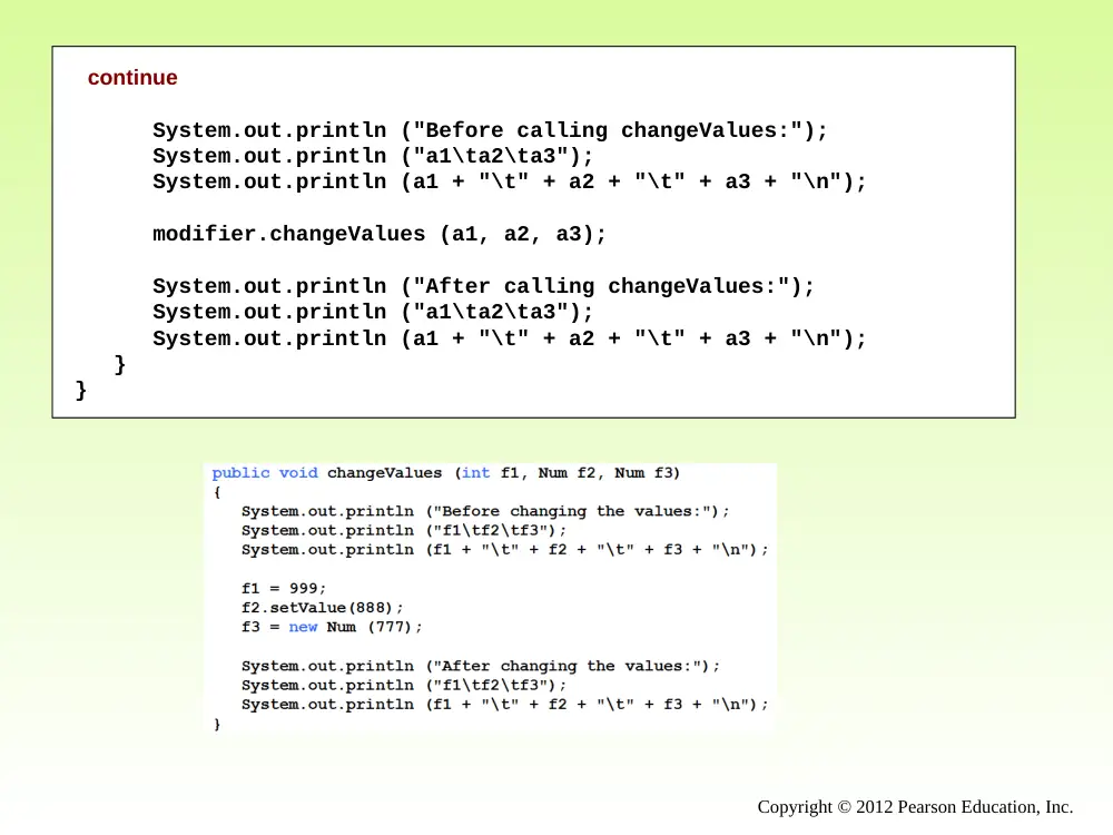 CSC 243 Chapter 7 Object Oriented Design, Fall 2014, page 8
