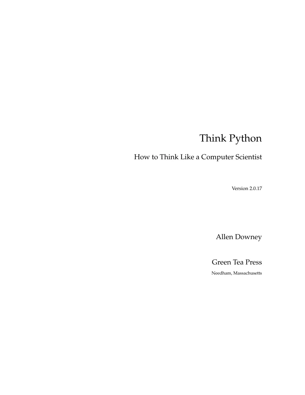 CMPS 200 Tutorial Learn Python, Fall 2017, page 3