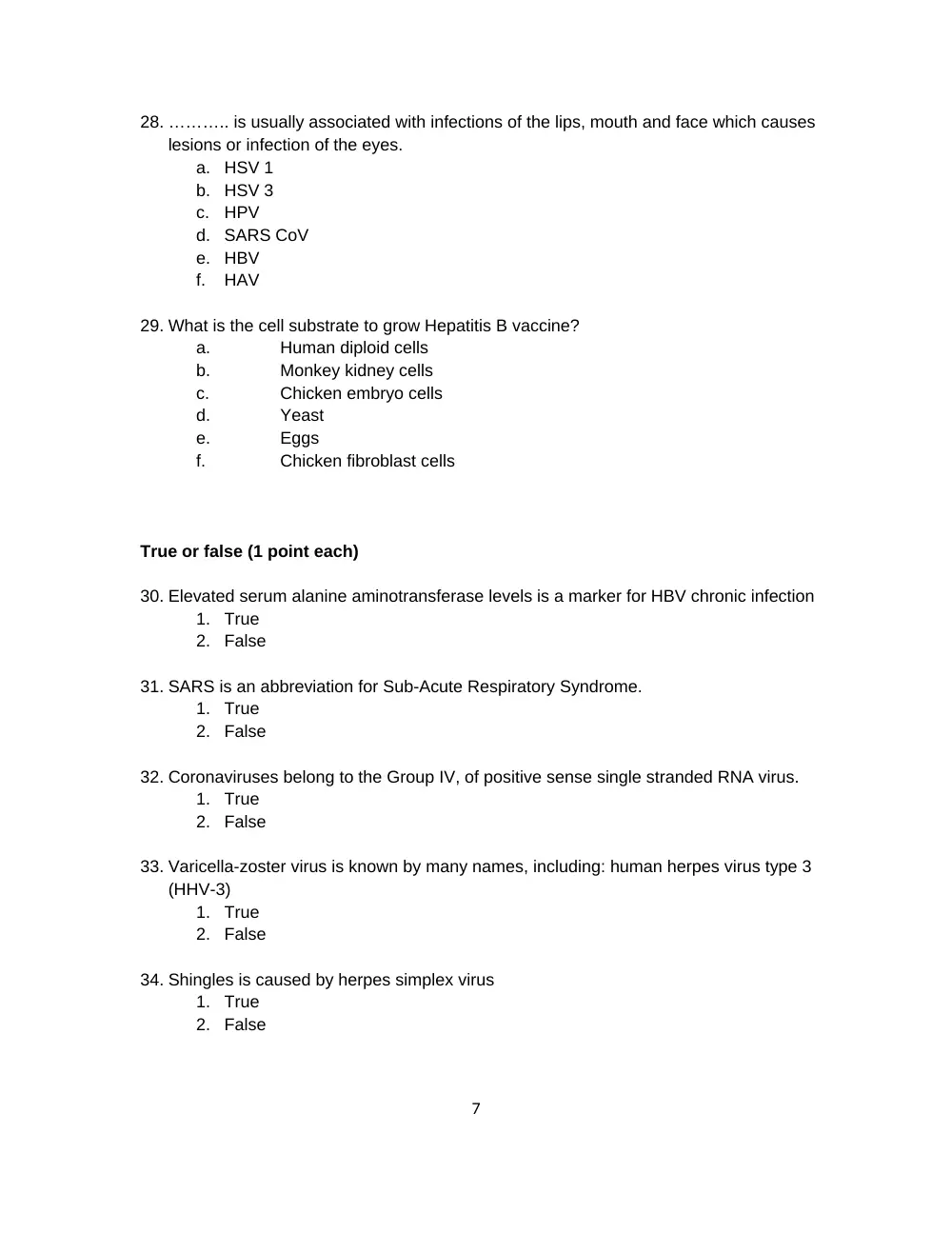 BIO 420 Final, Spring 2011, page 7