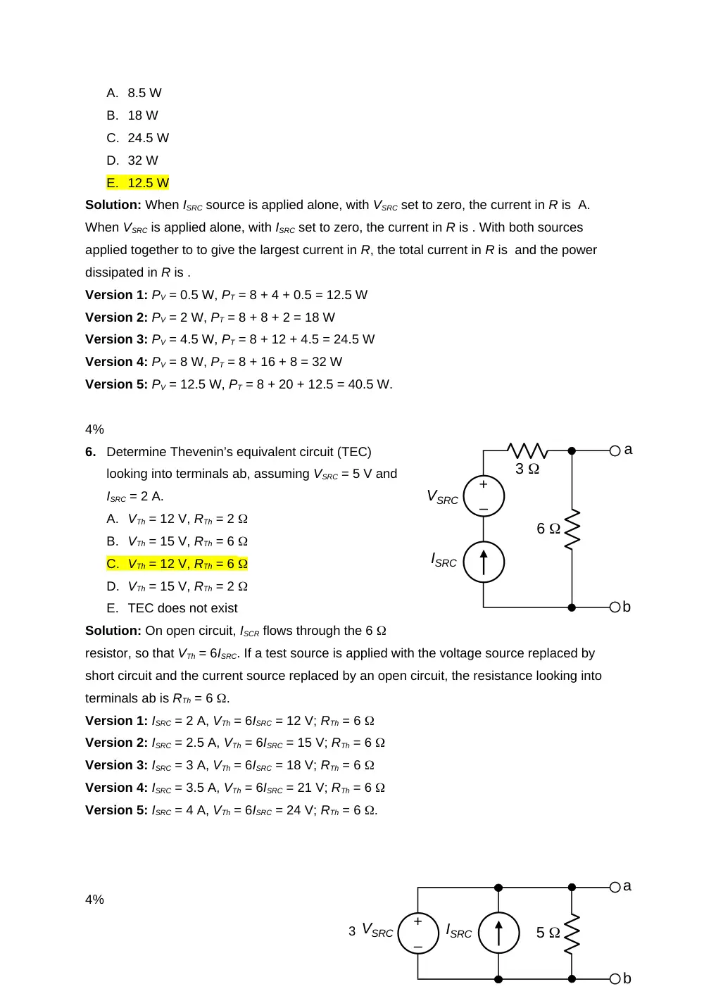 EECE 210 Exam 2 with Solution, Fall 2011, page 3