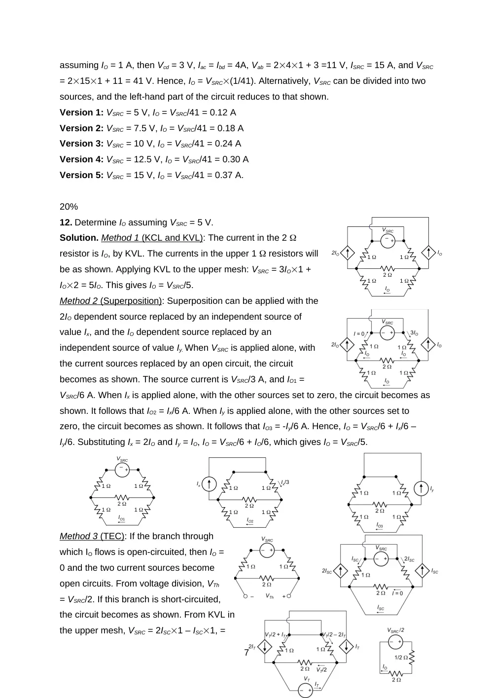 EECE 210 Exam 2 with Solution, Fall 2011, page 7