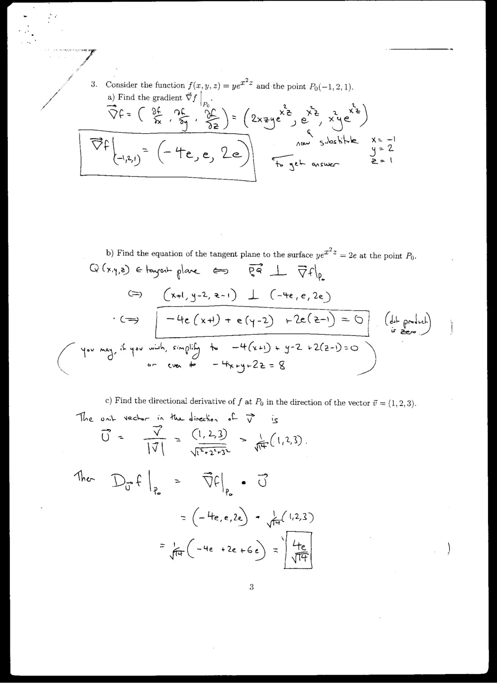 MATH 201 Exam 2, Fall 2004, page 3