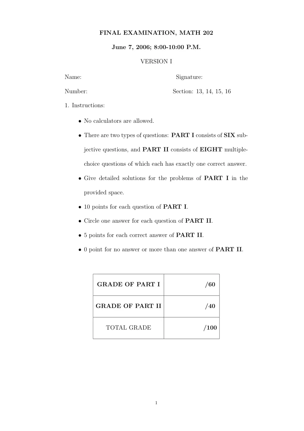 MATH 202 Final, Spring 2002, page 1