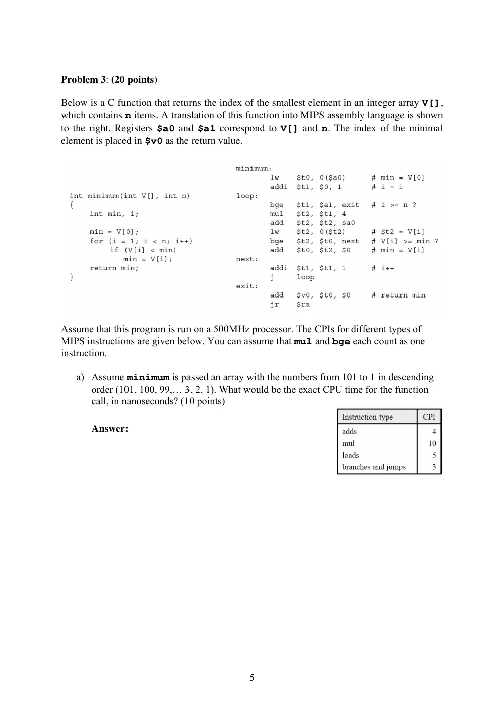 EECE 321 Midterm, Spring 2004, page 5