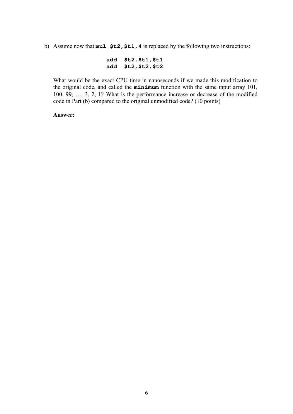 EECE 321 Midterm, Spring 2004, page 6