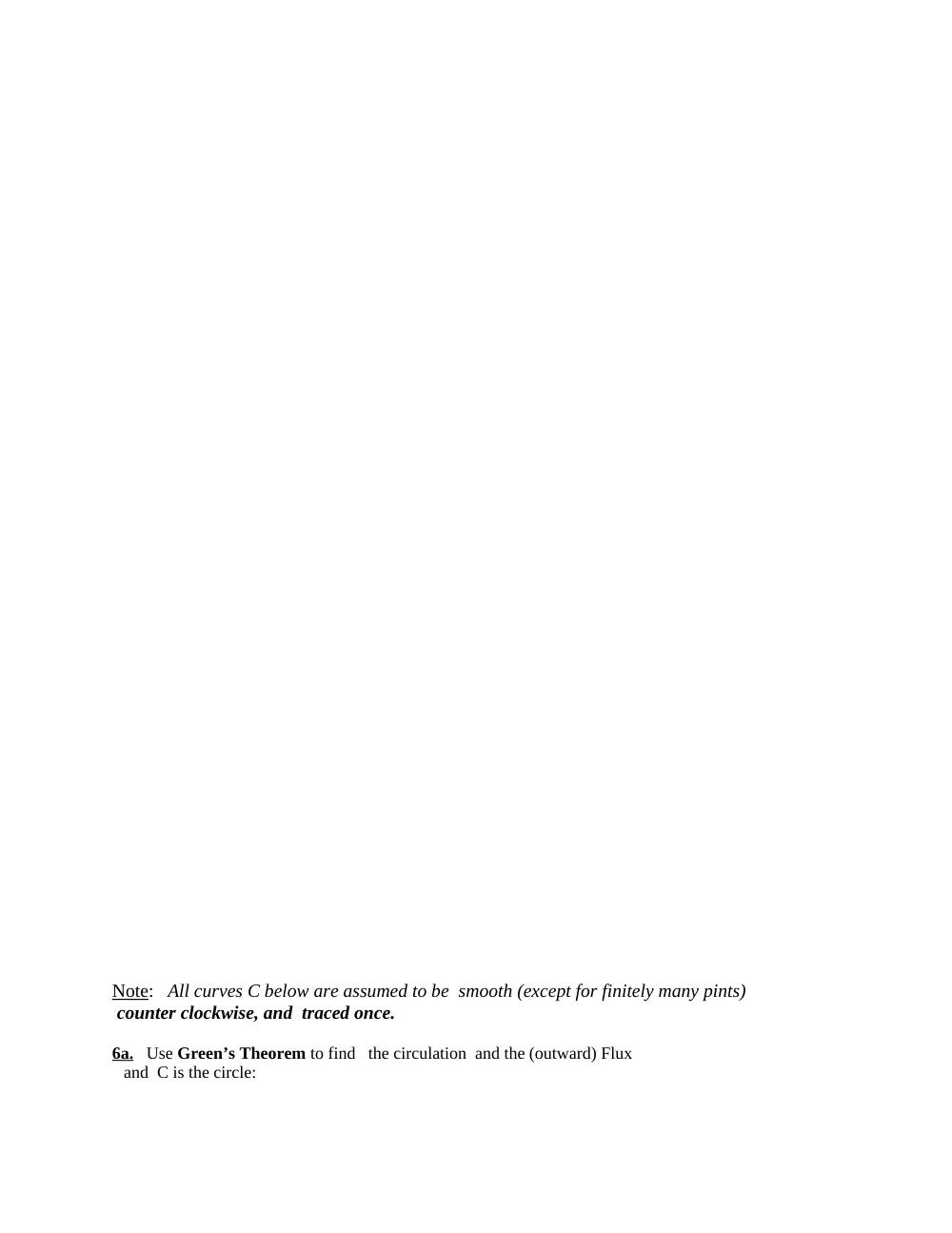 MATH 201 Problems Extra Problems for Part III, Fall 2012, page 4