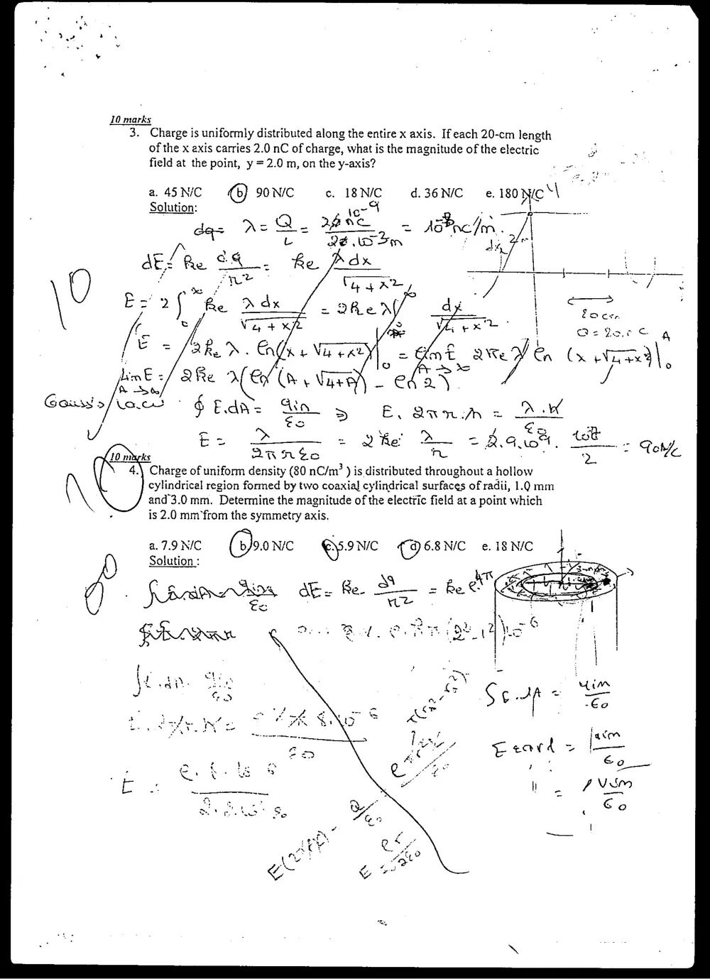 PHYS 211 Exam 2, Spring 2001, page 3