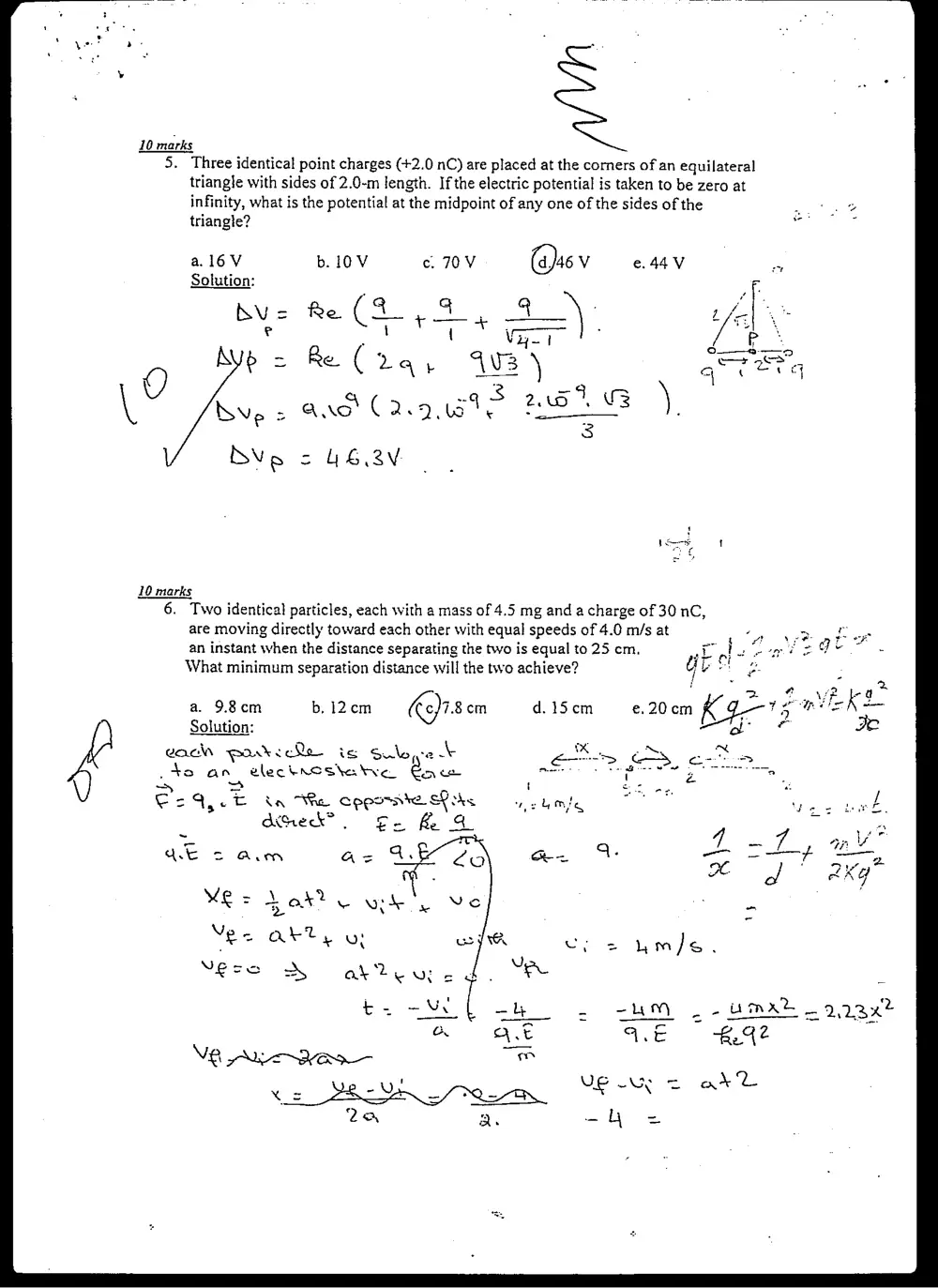 PHYS 211 Exam 2, Spring 2001, page 4