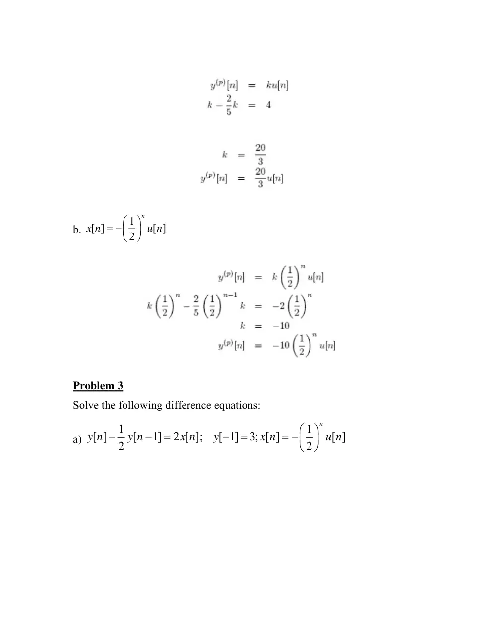EECE 340 Problems with Solutions, Spring 2011, page 2