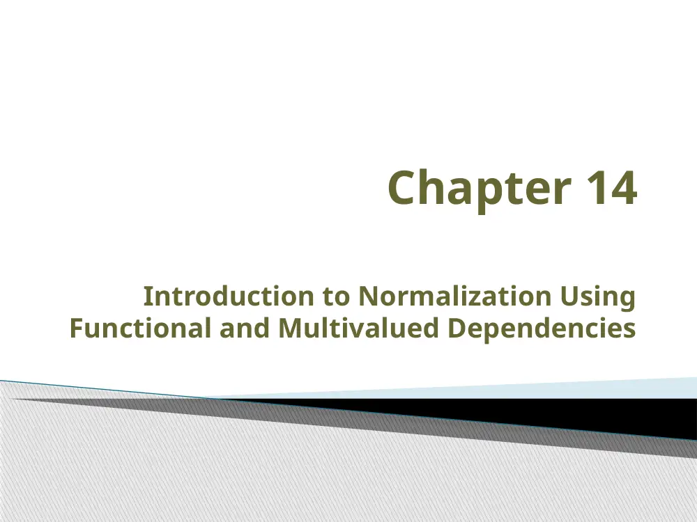 CSC 426 Chapter 14, Fall 2011, page 1