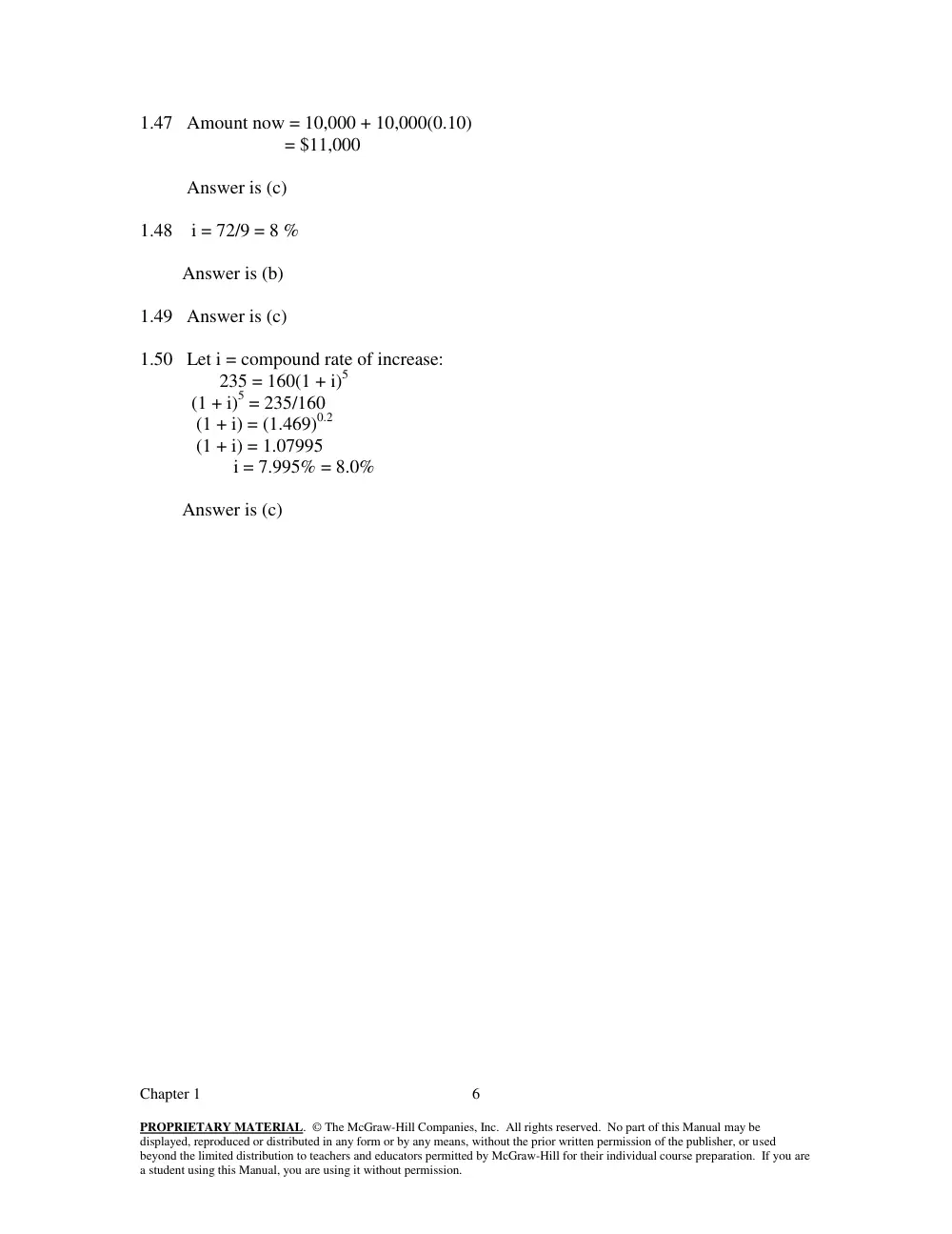 ENMG 400 Problems, Spring 2011, page 6