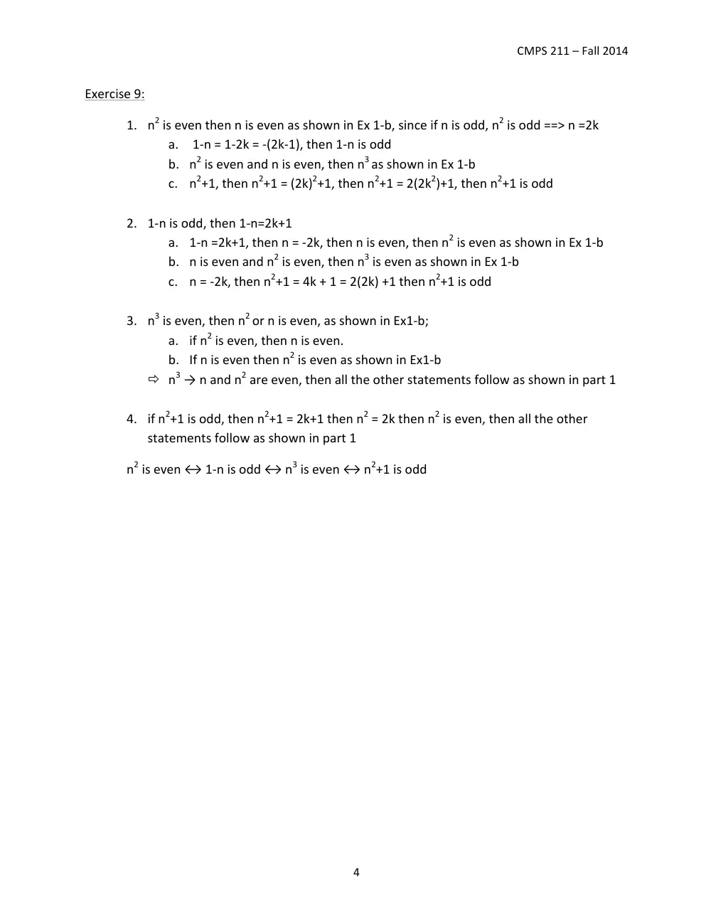 CMPS 211 Homework Assignment 05 Solution, Fall 2014, page 4