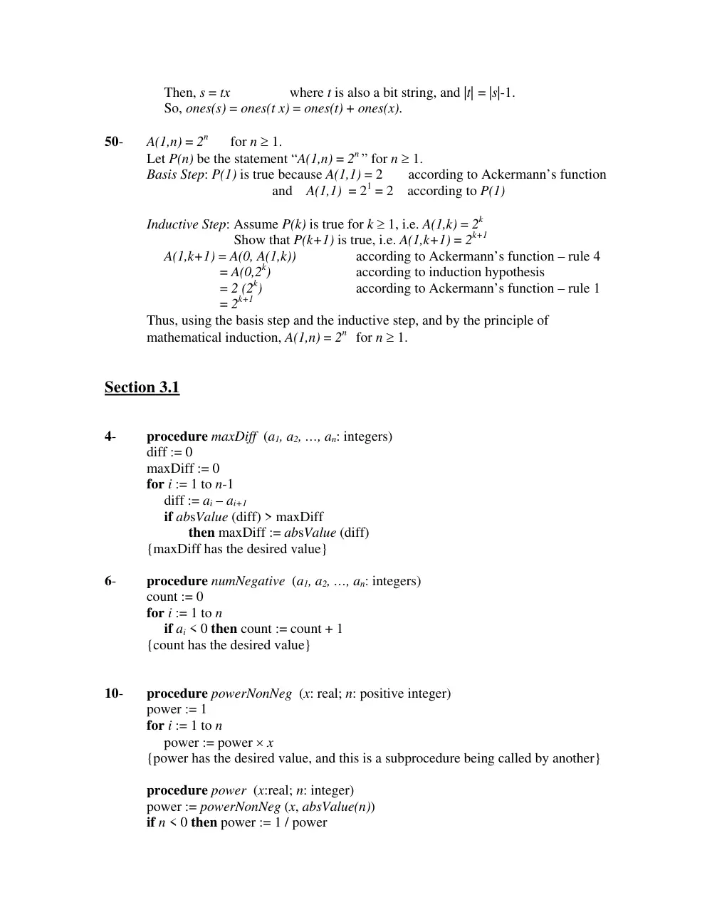 CMPS 211 Homework 2 with Solution, Fall 2010, page 9