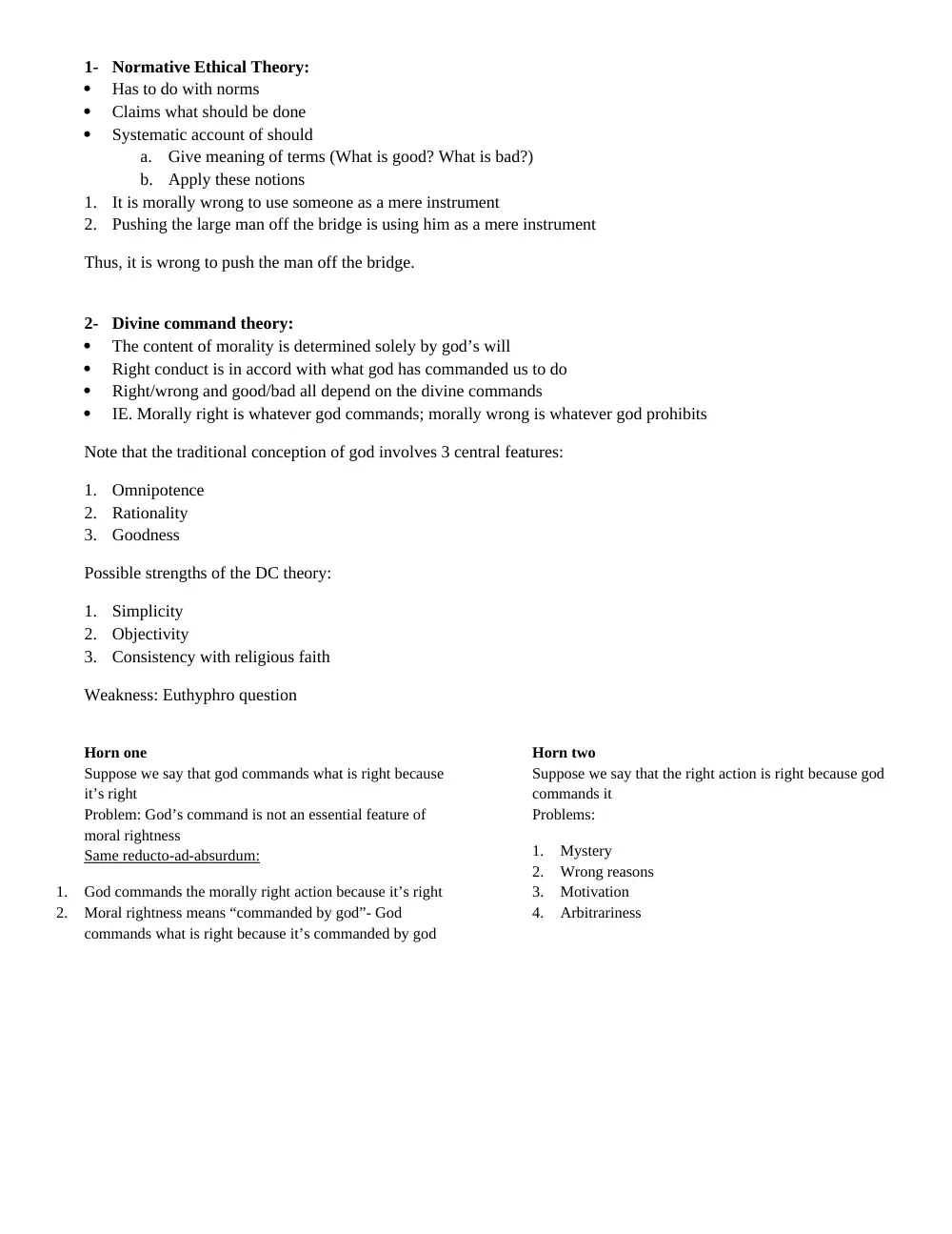 PHIL 210 Notes Midterm, Fall 2015, page 2
