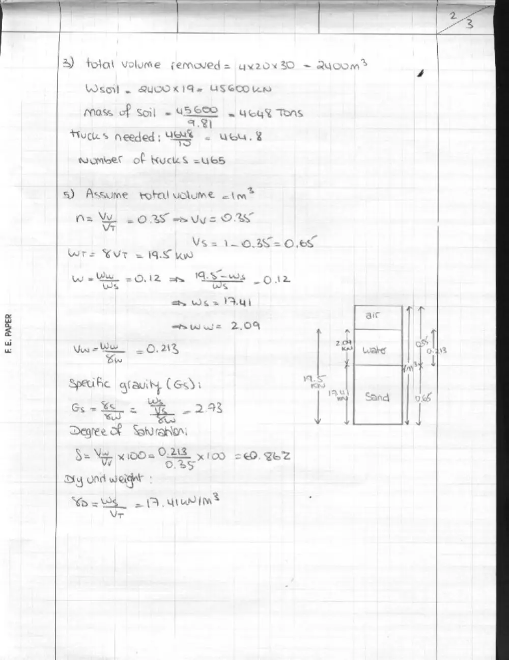 CIVE 431 Homework, Spring 2008, page 1