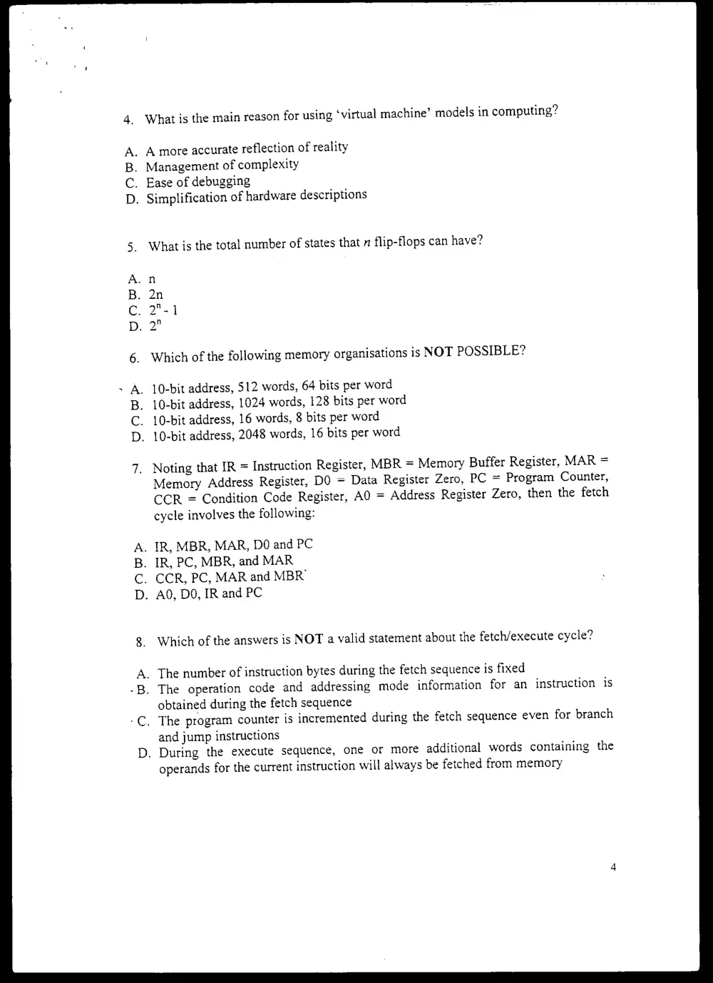 CMPS 255 Final, Fall 2001, page 4