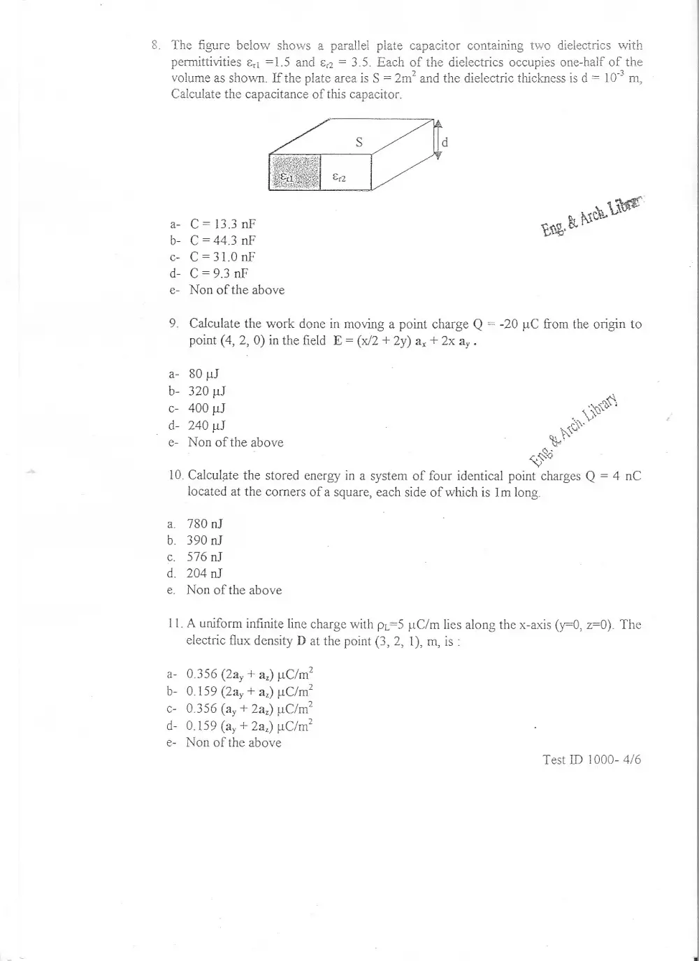 EECE 380 Midterm, Fall 2001, page 4
