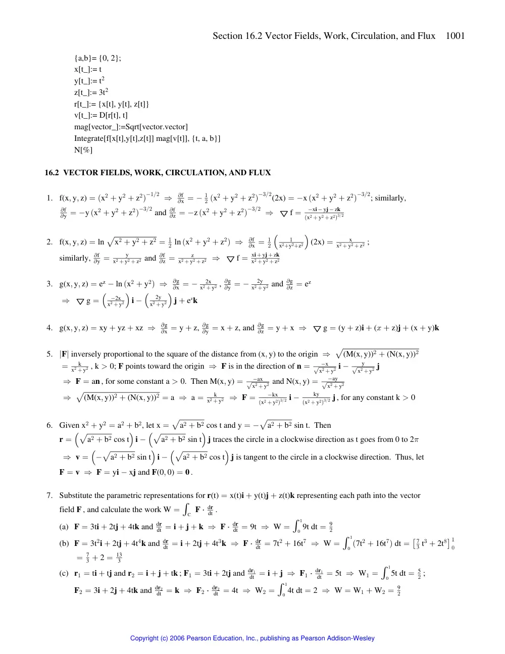 MATH 201 Problems Solution Chapter 16, Fall 2008, page 5