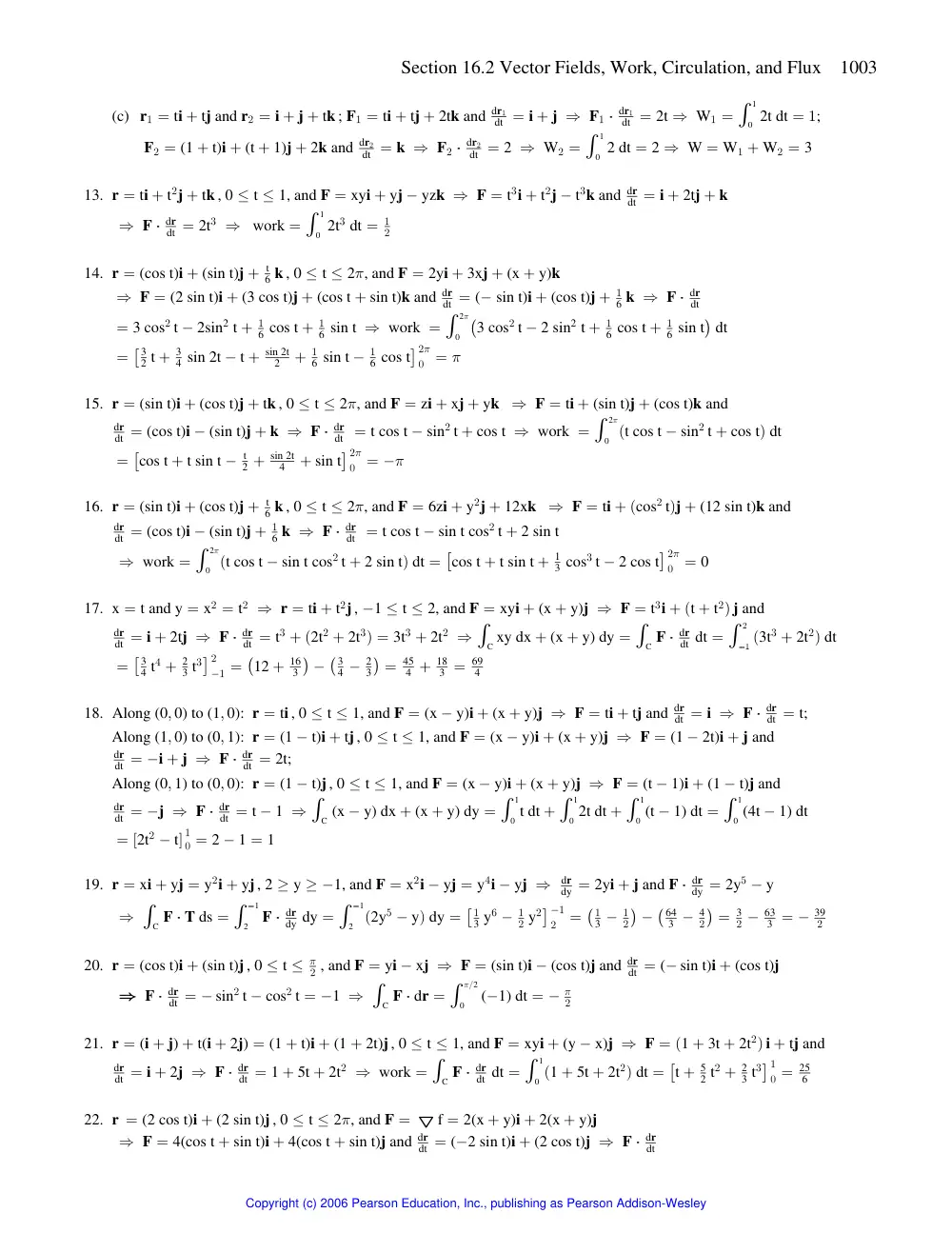 MATH 201 Problems Solution Chapter 16, Fall 2008, page 7