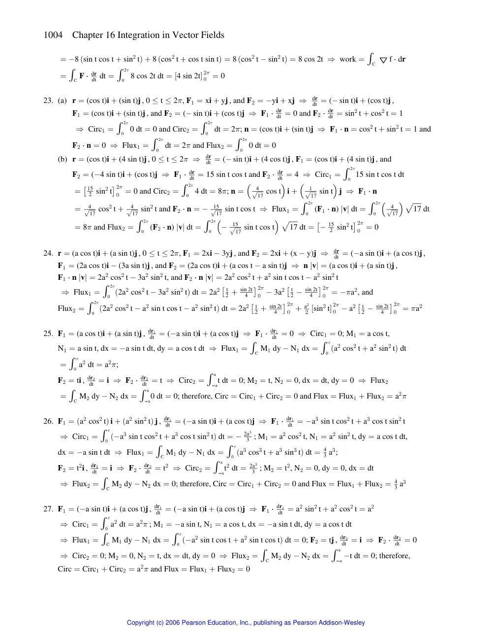 MATH 201 Problems Solution Chapter 16, Fall 2008, page 8