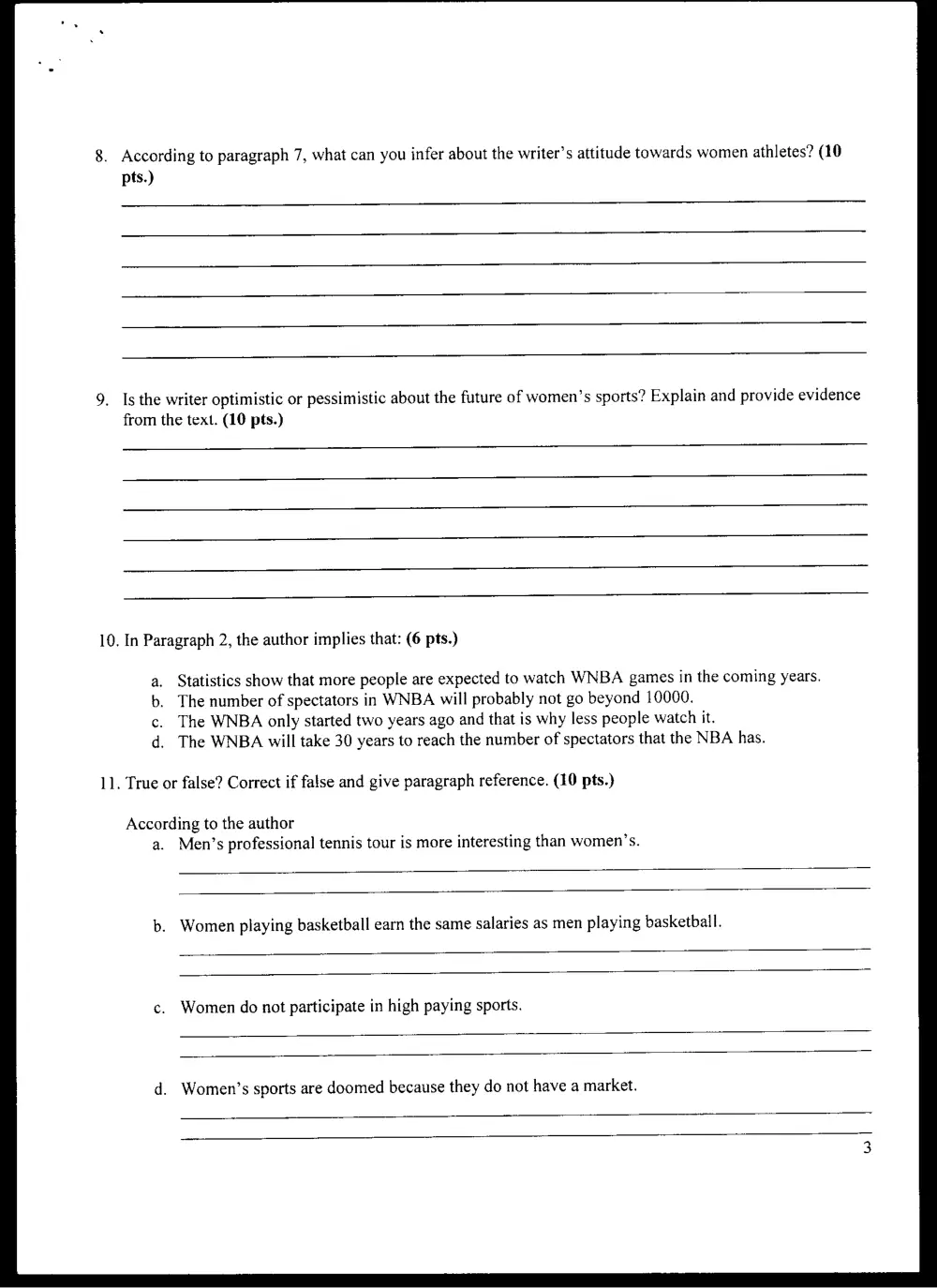 ENG 100 Final, Fall 2004, page 5