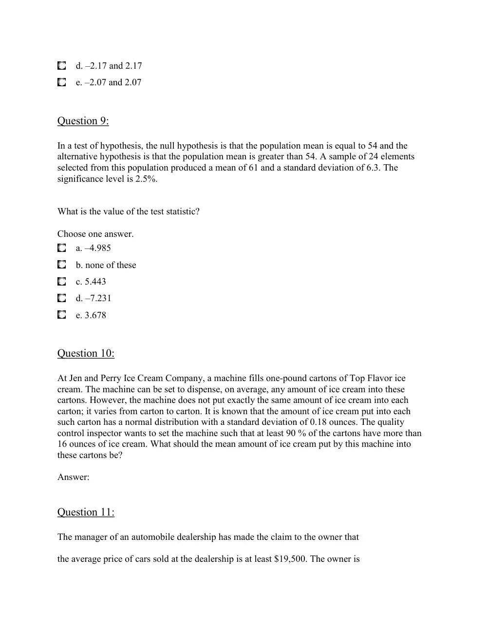 STAT 210 Final, Fall 2007, page 9