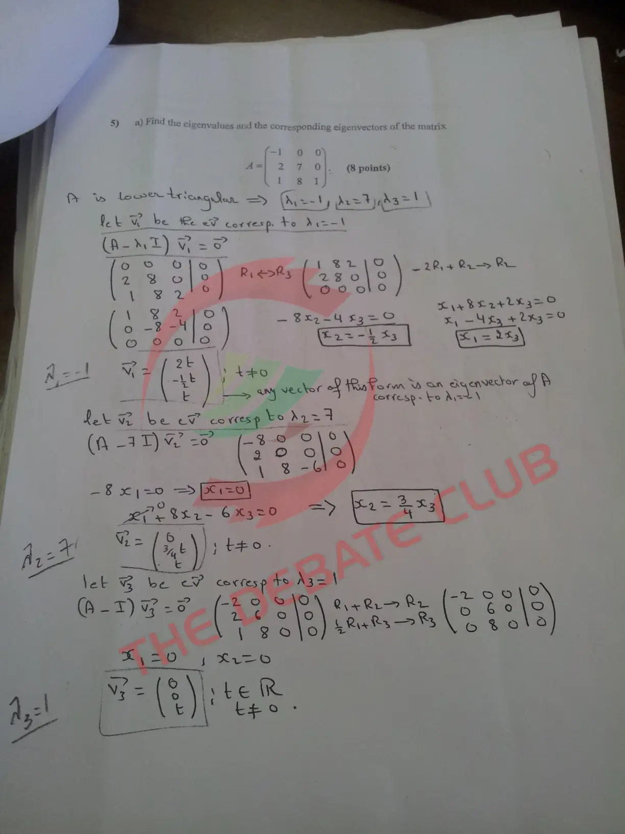 MAT 215 Final with Solution, Fall 2012, page 5