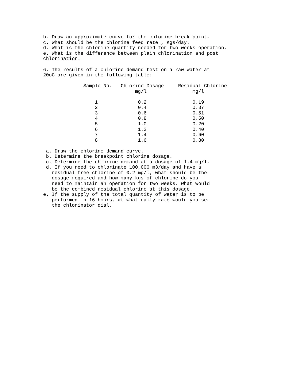 CIVE 450 Homework Problems, Fall 2015, page 3
