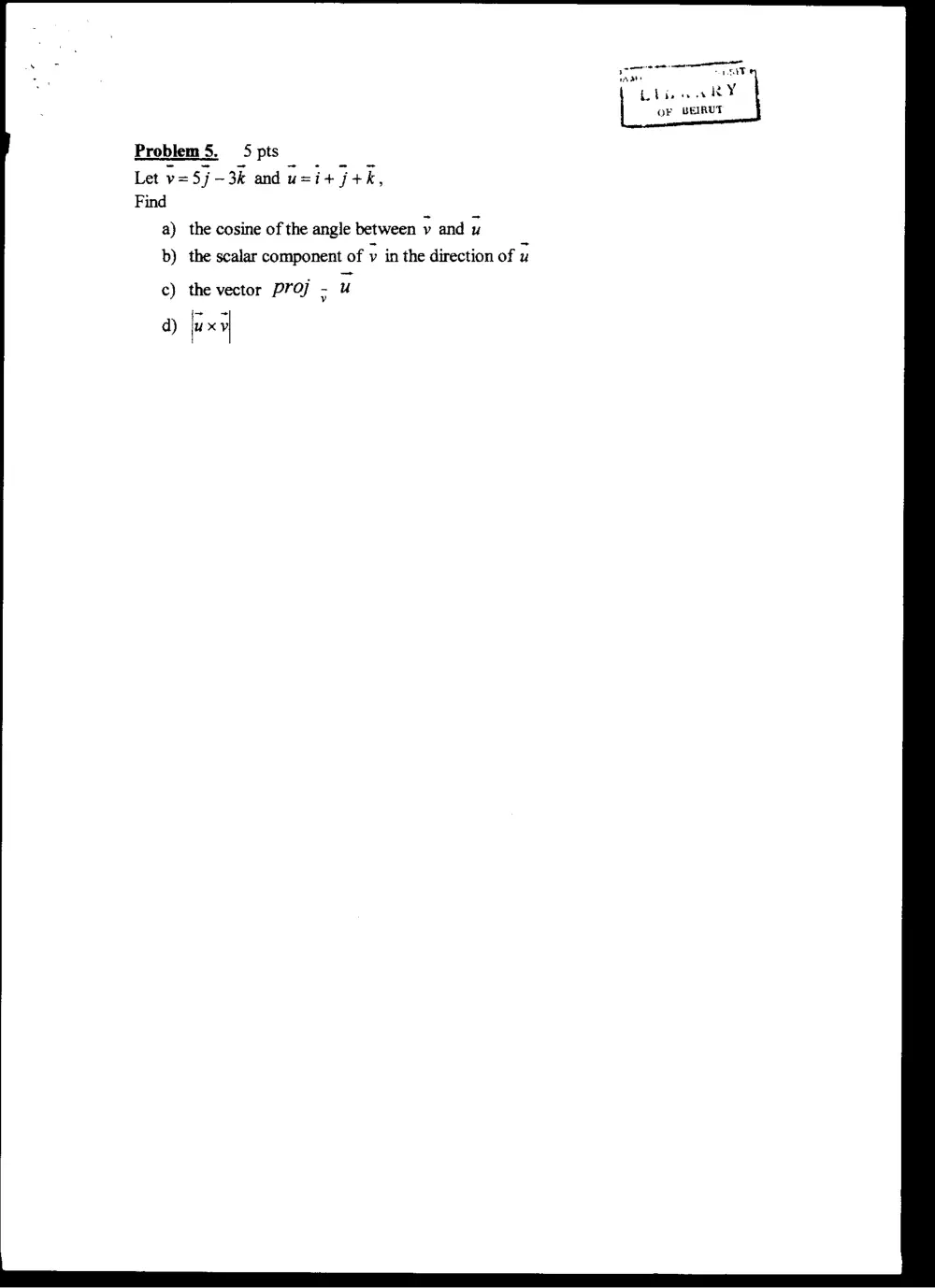 MATH 102 Final, Summer 2003, page 5