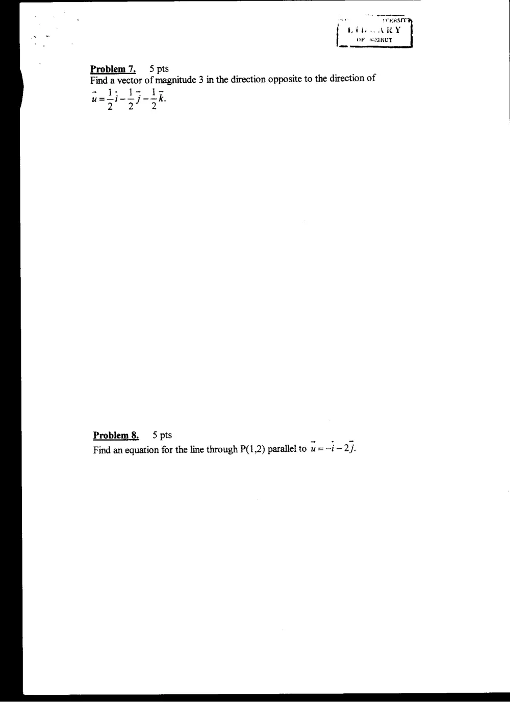 MATH 102 Final, Summer 2003, page 7