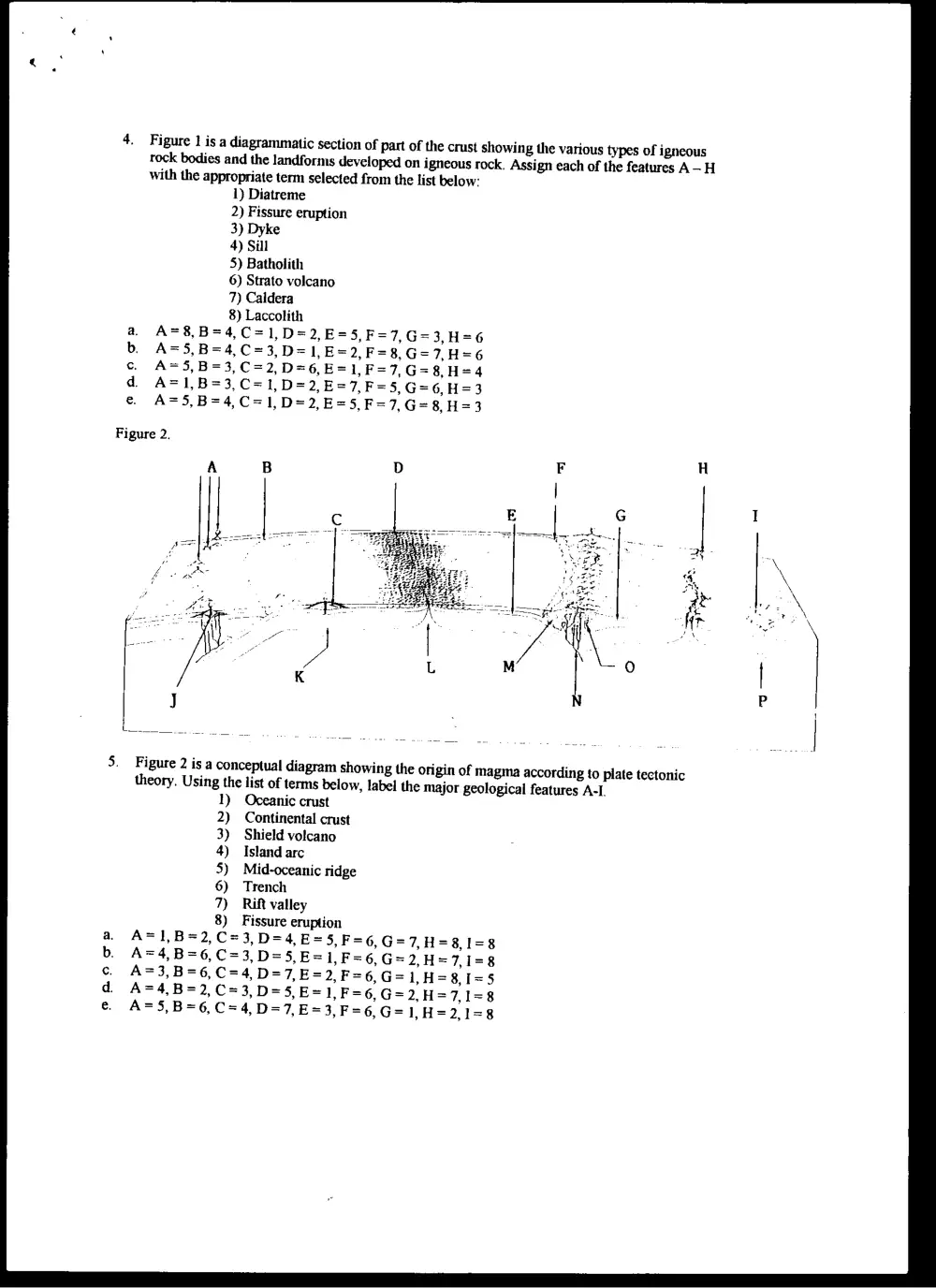 GEOL 201 Final, Fall 1997, page 2