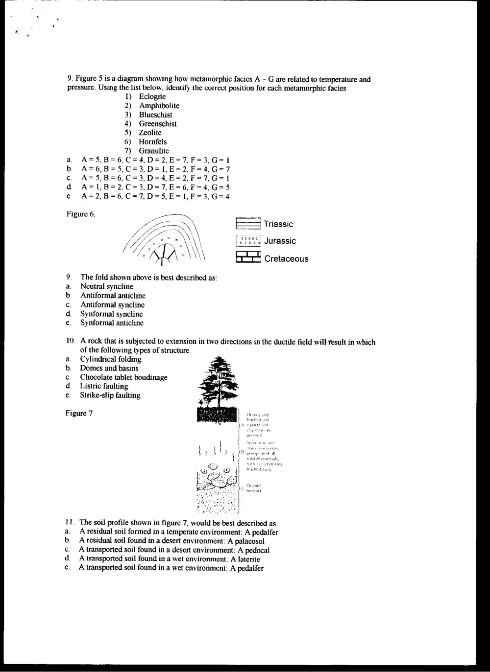 GEOL 201 Final, Fall 1997, page 4