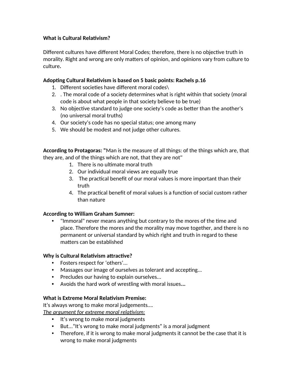 PHIL 210 Notes, Summer 2011, page 1