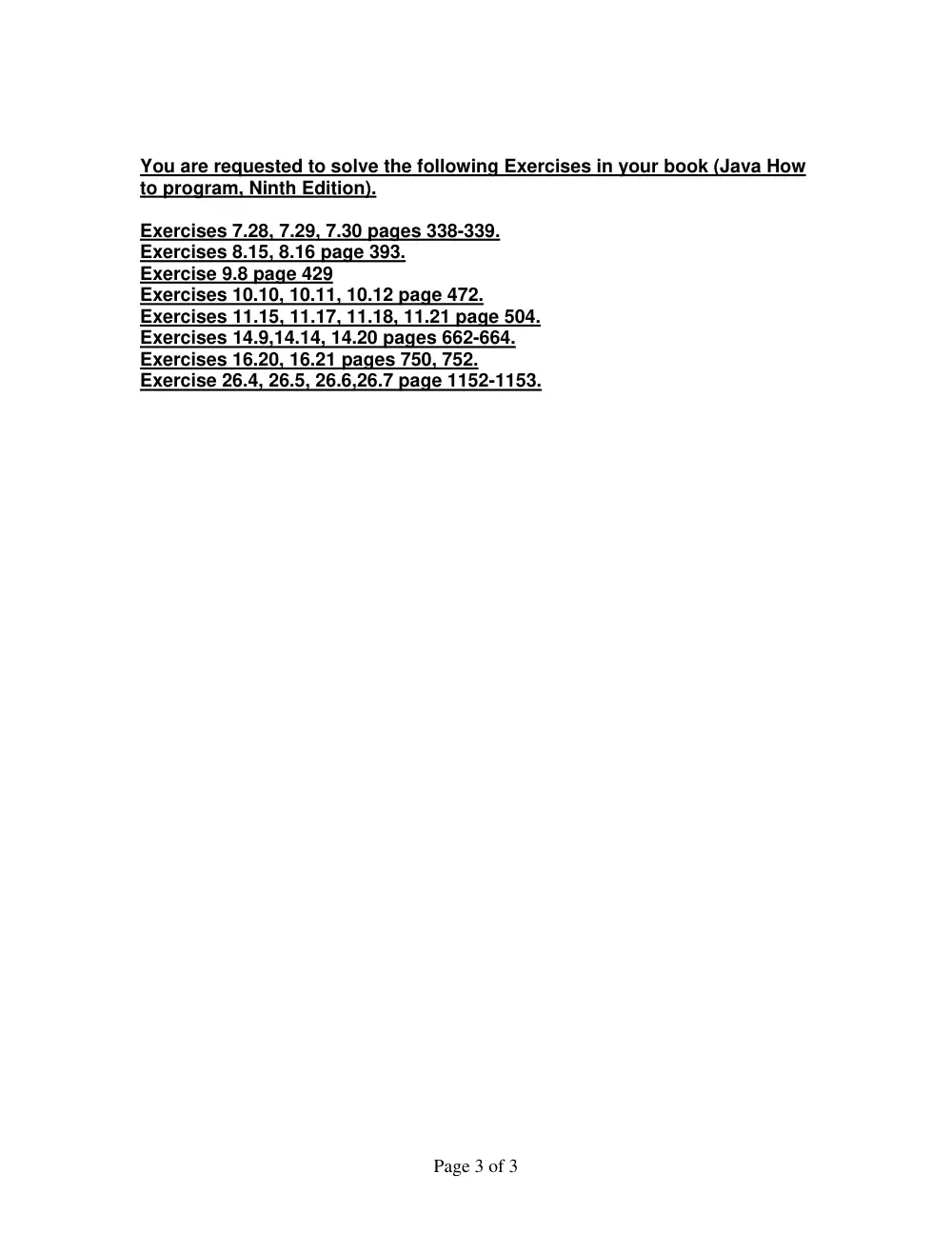 CSI 311 Project Question Sheet, Fall 2012, page 3